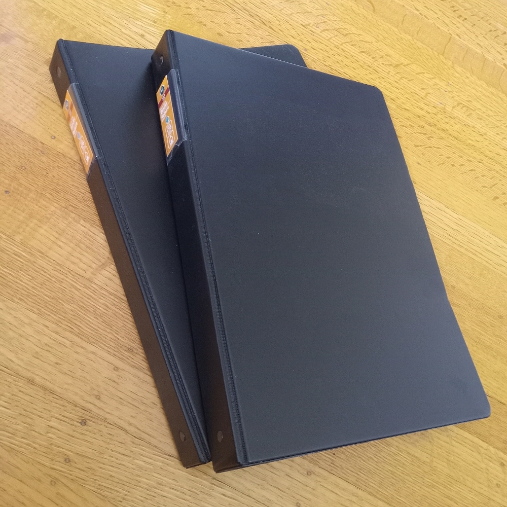 4 Rings legal size binders